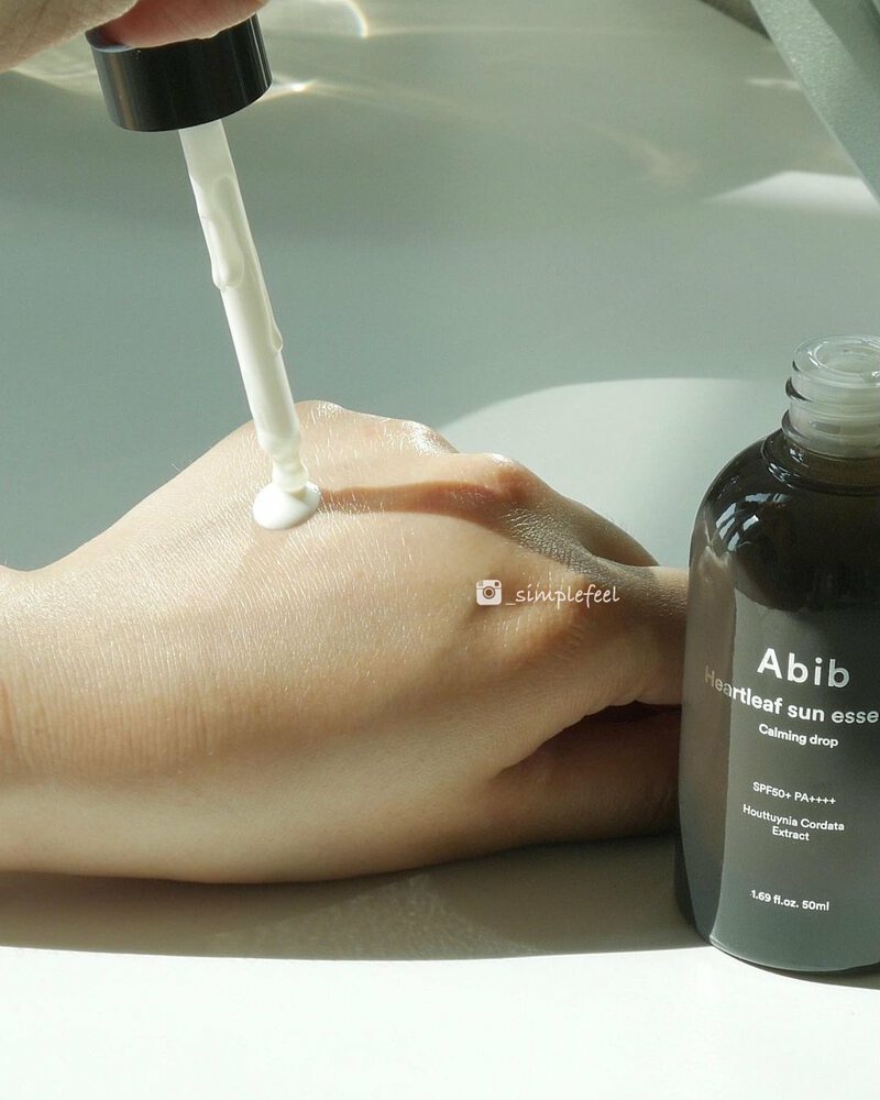 [Nhacuabeautyholic] Tinh chất chống nắng diếp cá ABIB HEARTLEAF SUN ESSENCE