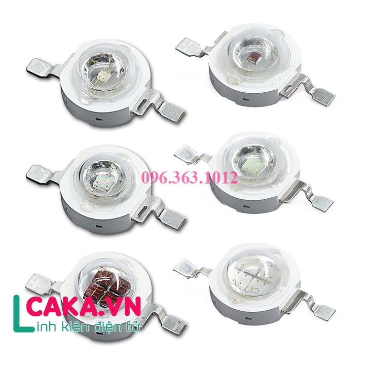 Led 3W Màu Đỏ, Led Luxeon 3W
