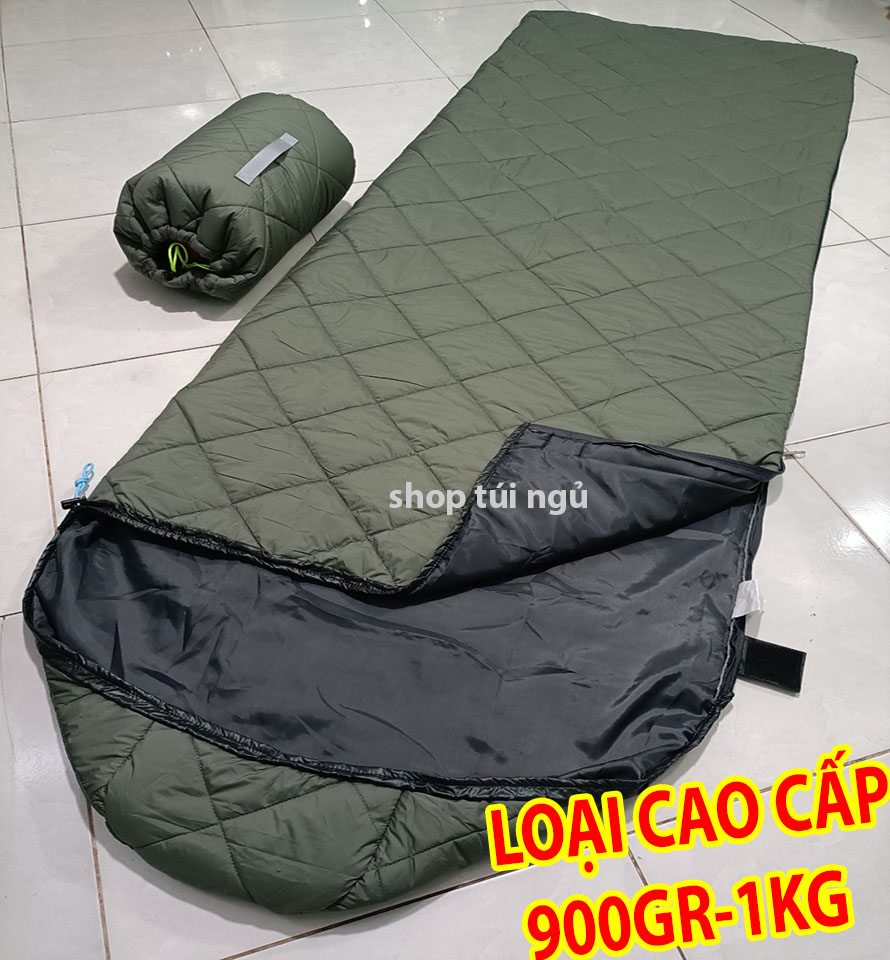 (HÀNG VIỆT NAM) Túi ngủ LOẠI DÀY ÊM, nệm ngủ văn phòng,du lịch(không bị dồn bông khi giặt)