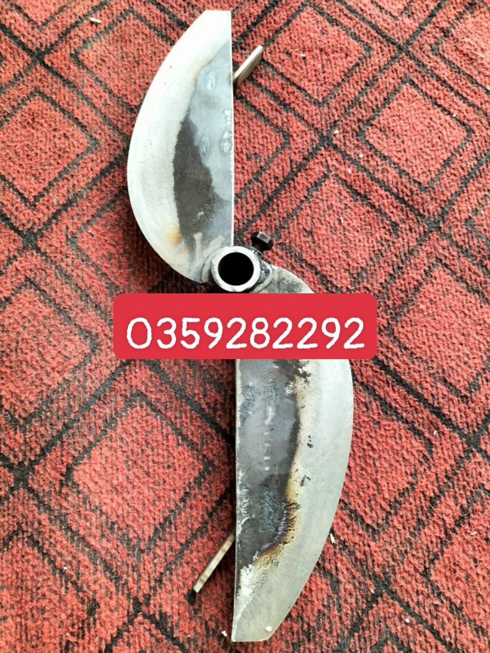 Lưỡi dao máy băm chuối mịn và thô