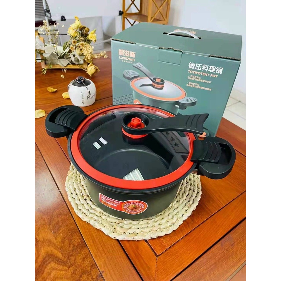 BÁO GIÁ Noi Com Dien Tu Lock And Lock | Shopee Lazada Sendo Tiki mới nhất 36 Nồi cơm áp suất điện tử cuckoo, Noi com dien ap suat, Nồi áp suất đa năng mini Totipotent pot 3.5l đường kính 24cm tương thích mọi loại bếp