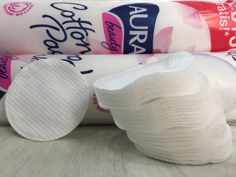Bông Tẩy Trang Aura 150 Miếng | Lazada.vn