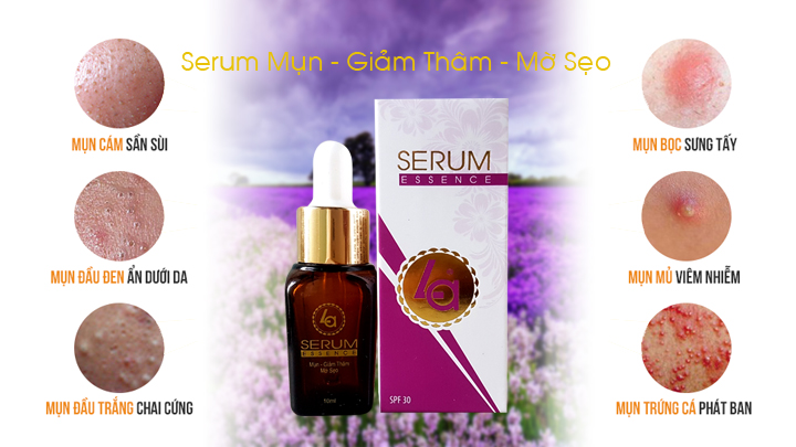 [CHÍNH HÃNG] Serum Sạch mụn- Giãm thâm - Mờ sẹo LA 10ml