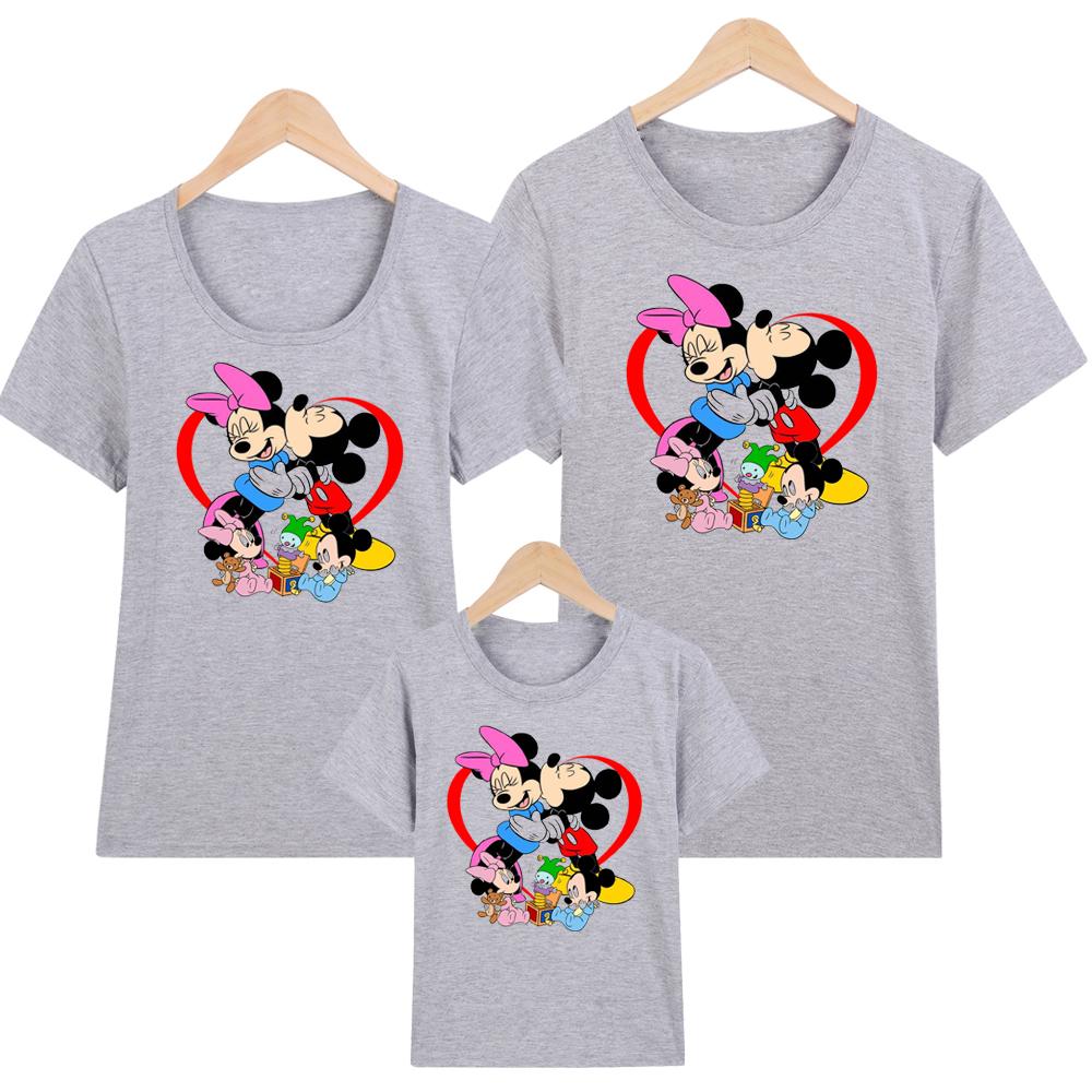 [HCM]Áo Thun Gia Đình in hình Gia Đình Chuột EGDM40 Thương Hiệu Elsa
