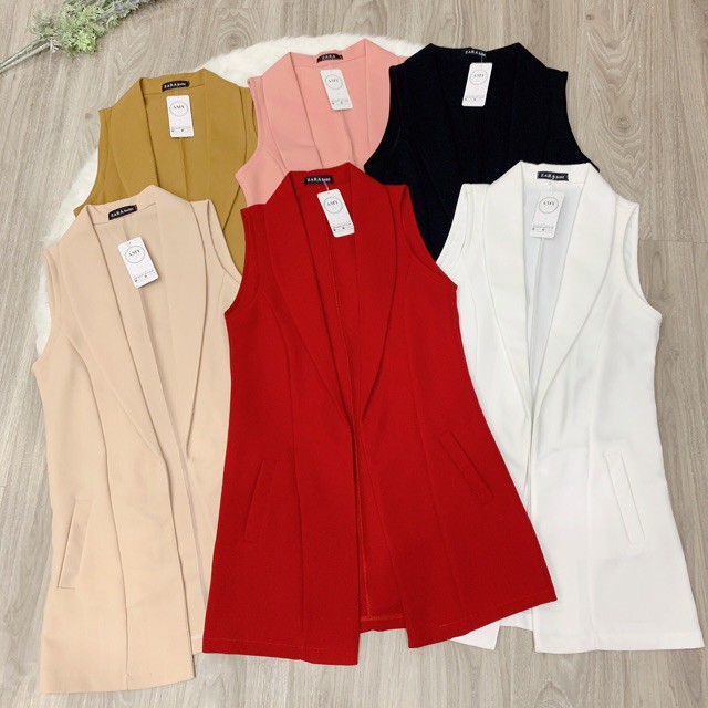 Áo vest gile nữ