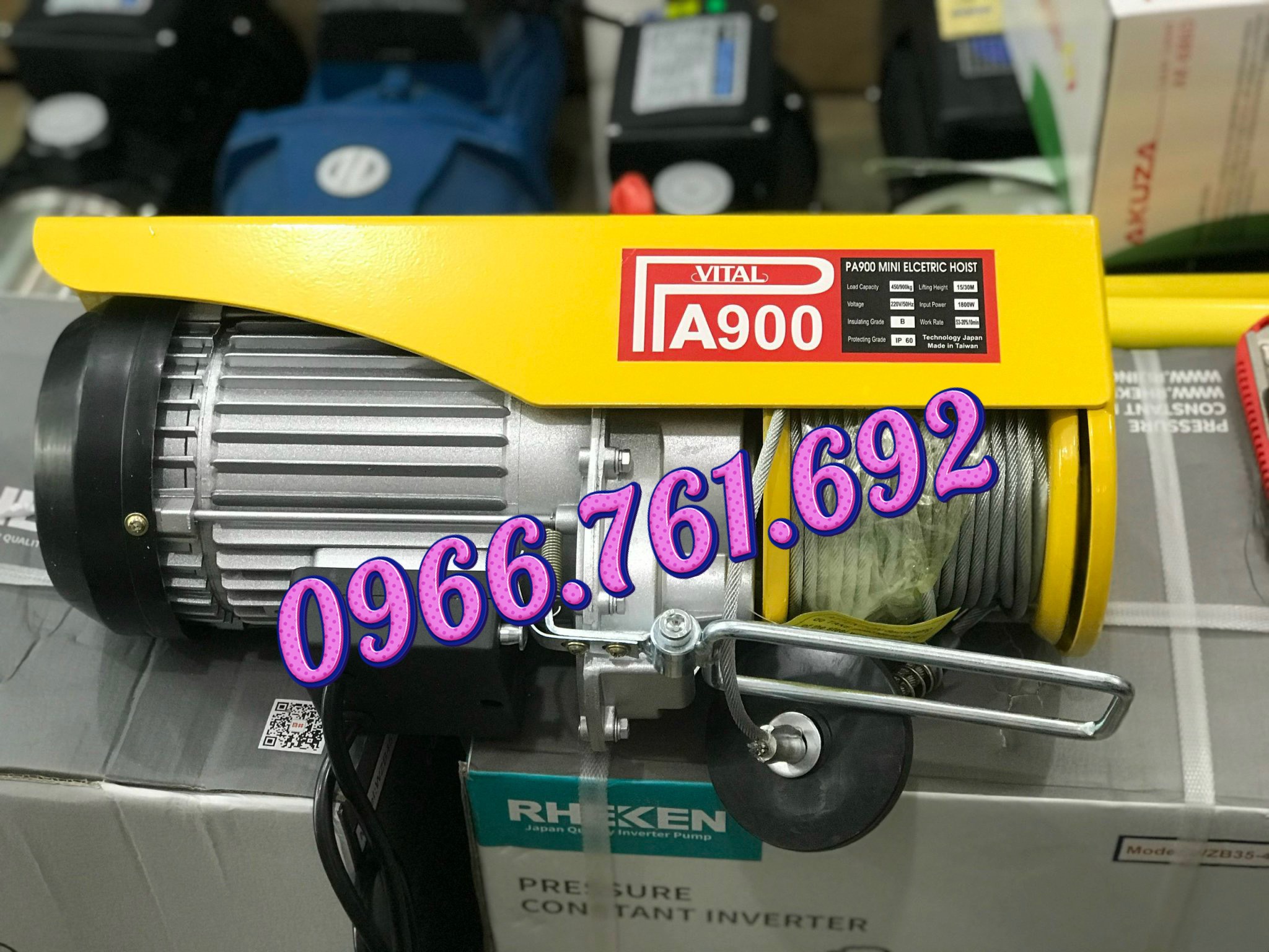 Máy tời điện pa500