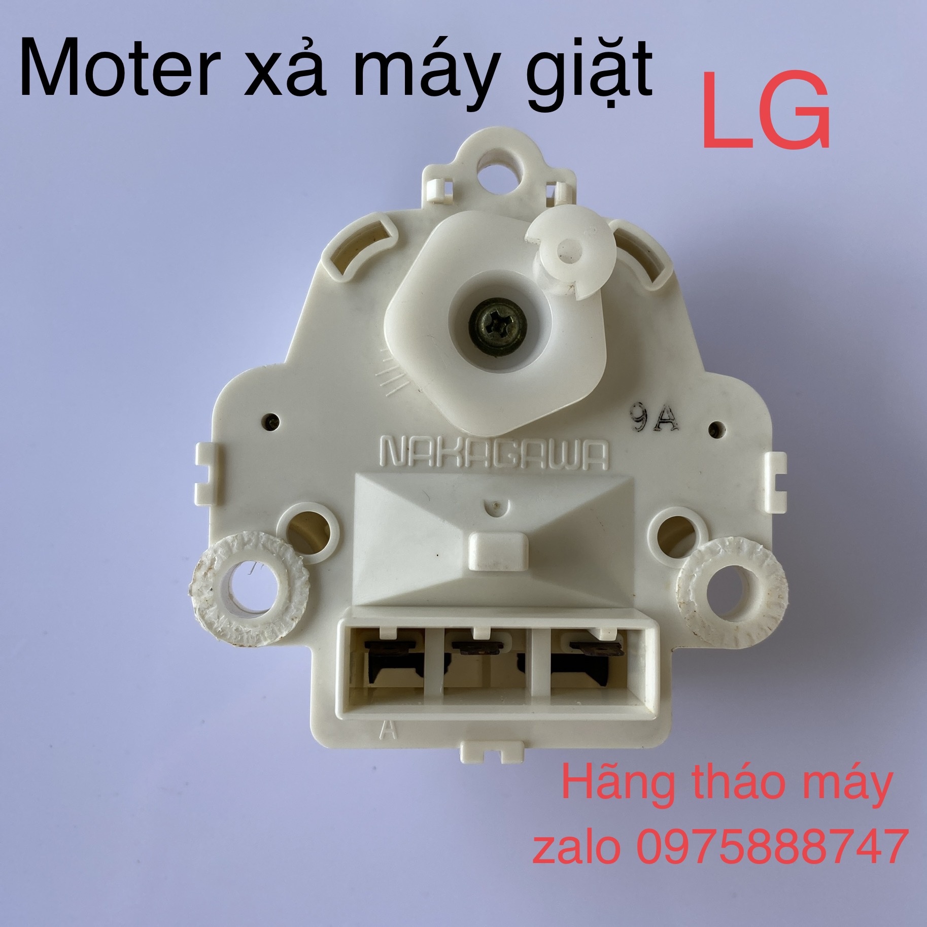 Moter xả máy giặt LG