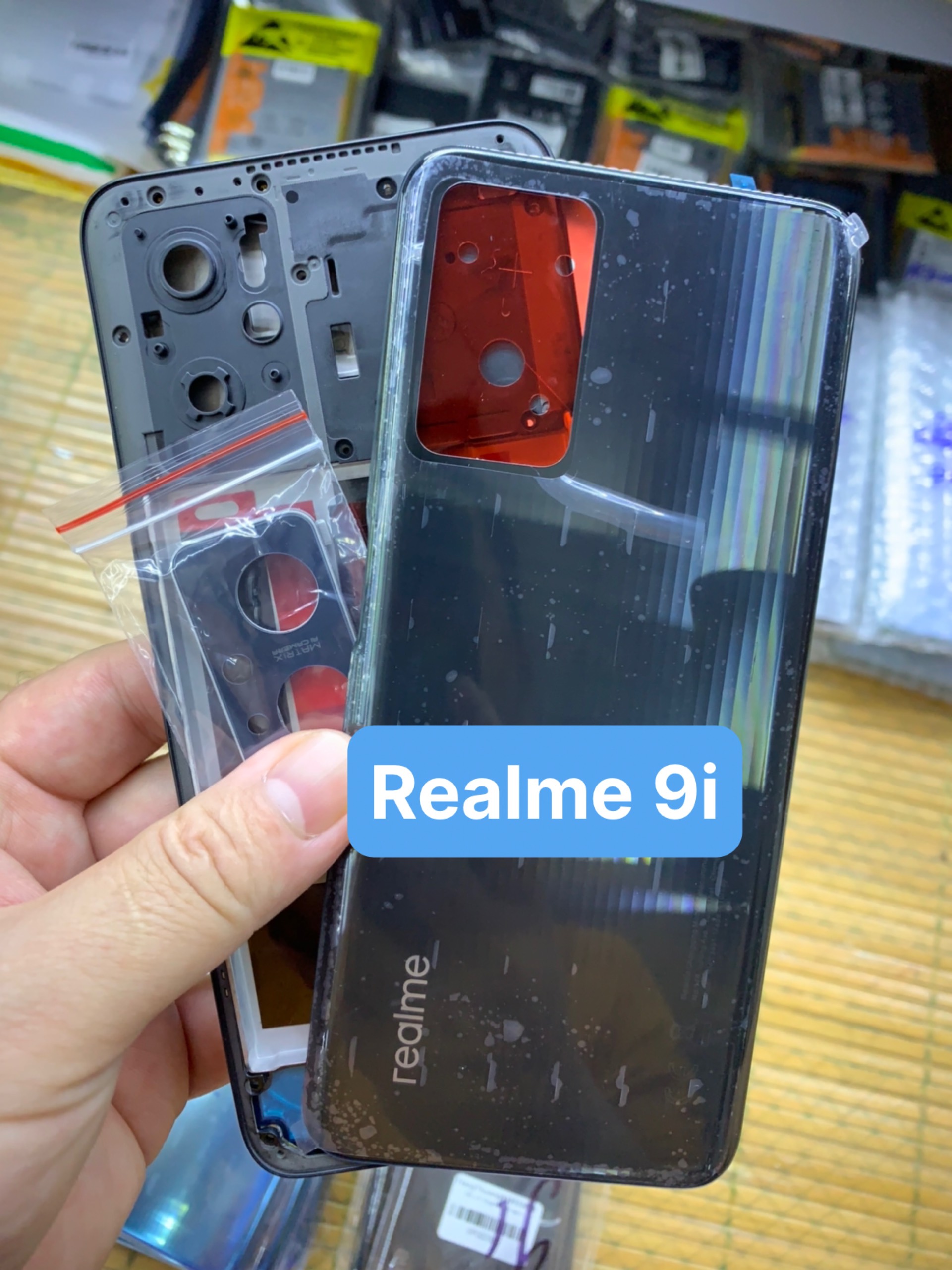 Bộ xương vỏ zin realme 9i