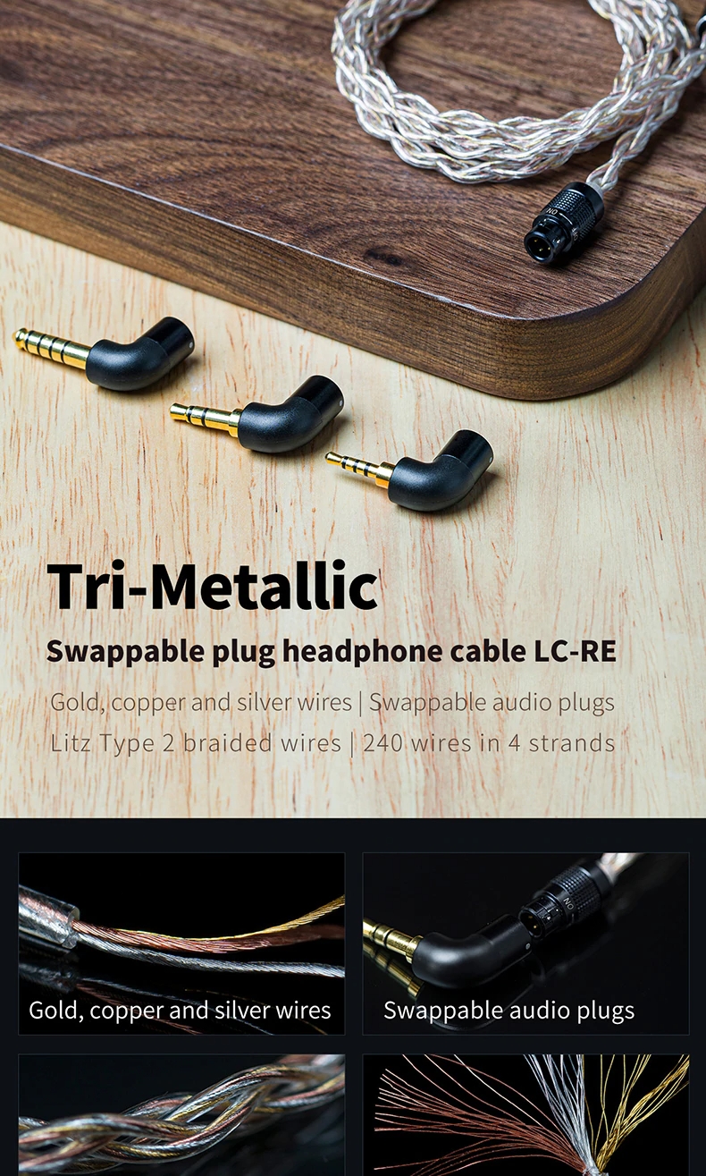 [Trả góp 0%]Dây FIIO LC-RE ( Dây 2Pin )