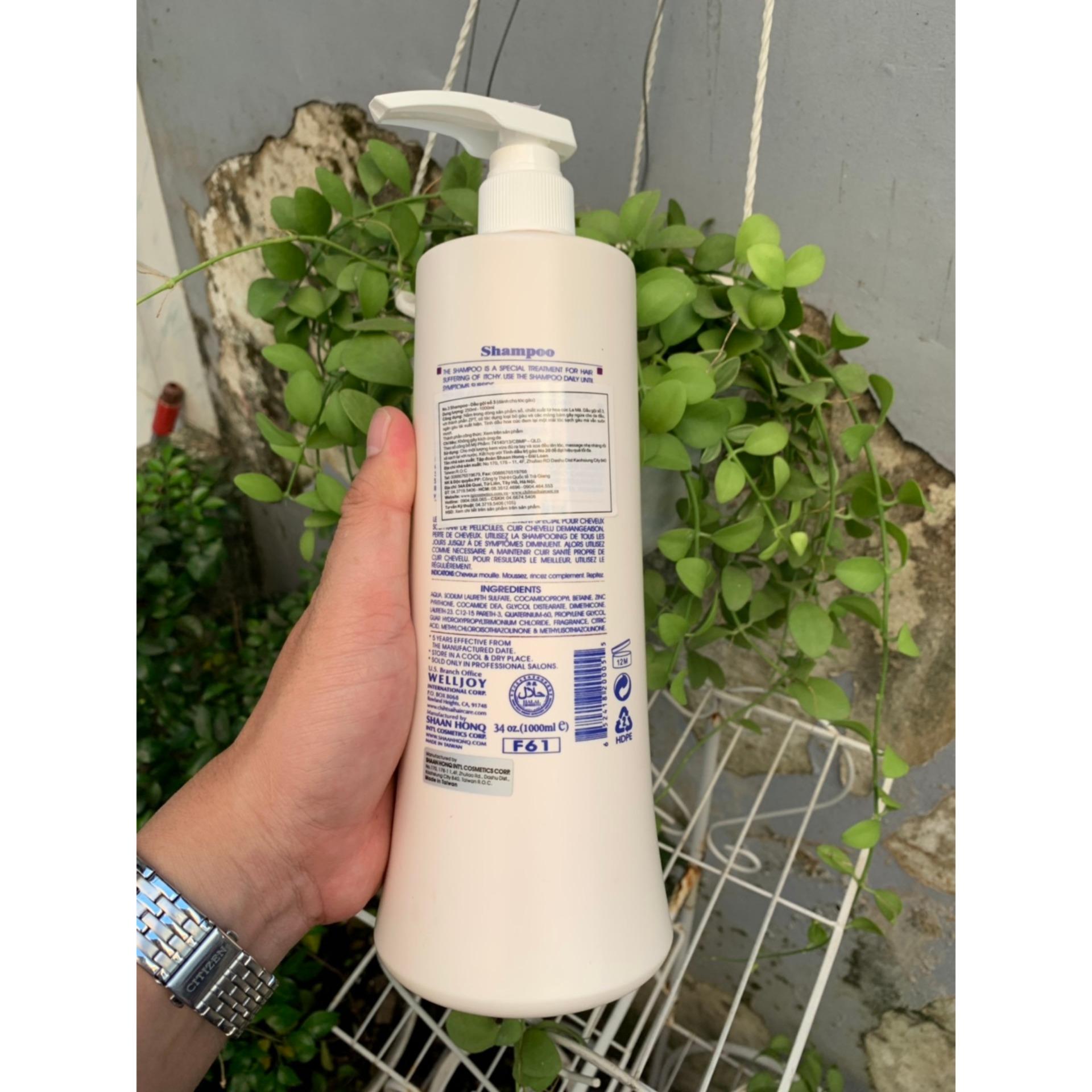 [HCM]DẦU GỘI CHIHTSAI SỐ 5 1000ML