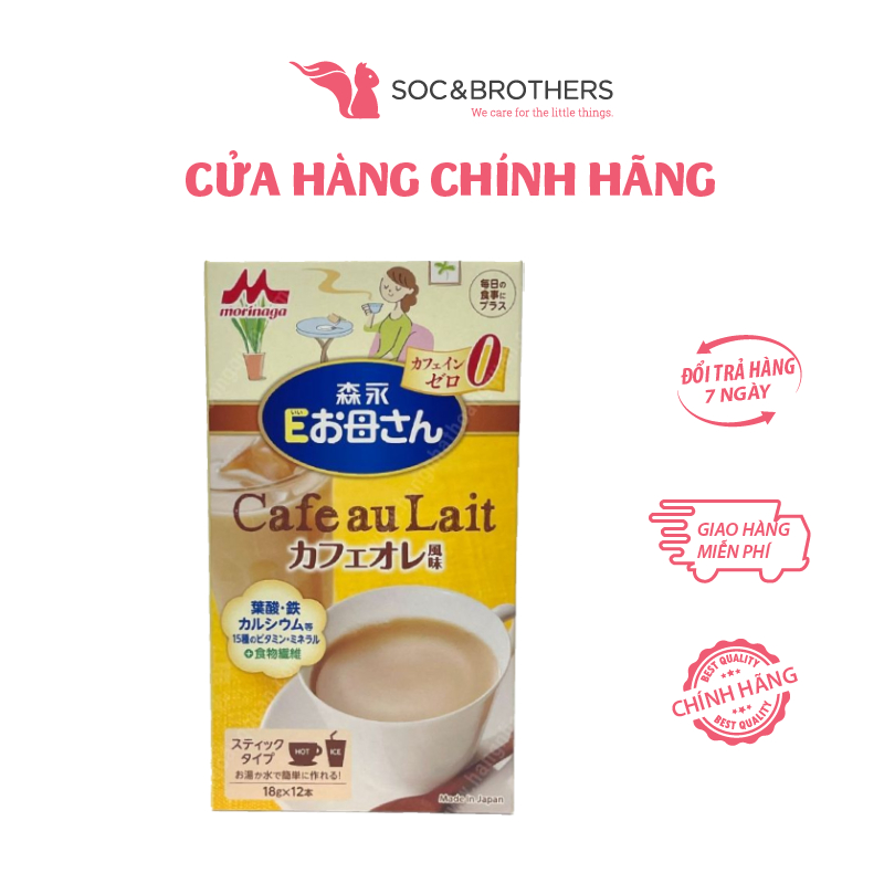 TPDD: Sữa bầu morinaga nhiều vị, tiện lợi, vị ngon trong từng ngụm