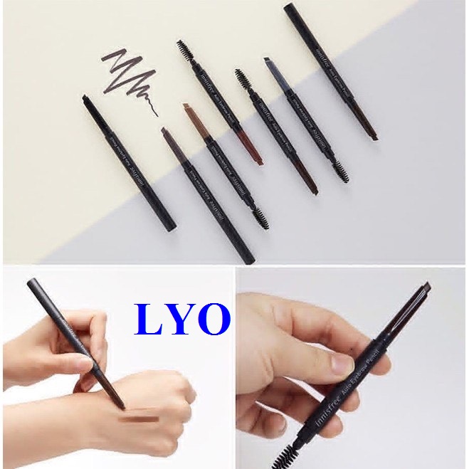 Chì Kẻ Mày Innisfree Auto Eyebrow Pencil Hàn Quốc