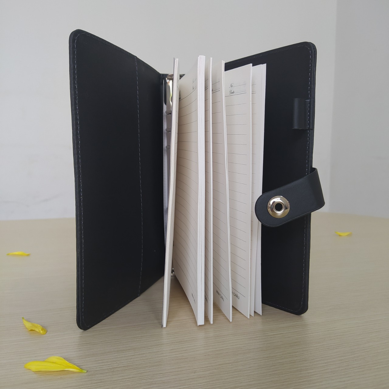 Sổ bìa da gáy còng A5 MC 613(160 trang)