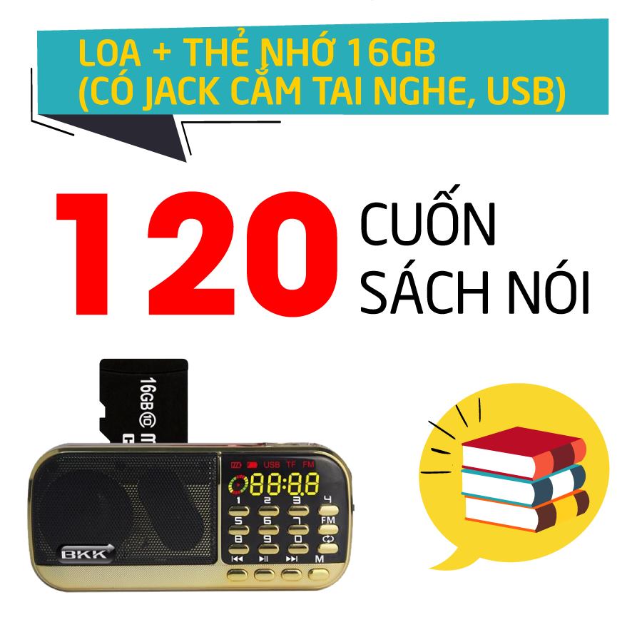 loa nghe 120 cuốn sách nói ( 5 năm đọc sách)