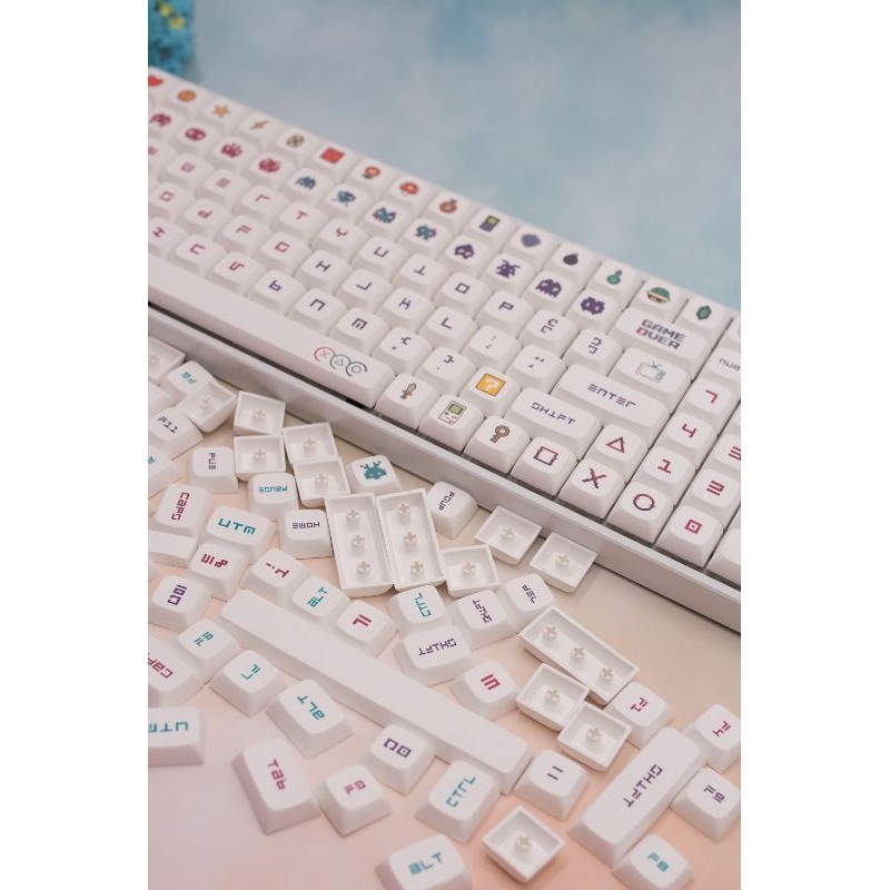 Bộ keycap Gamer First Blood 179 phím PBT XDA profile in dye sub