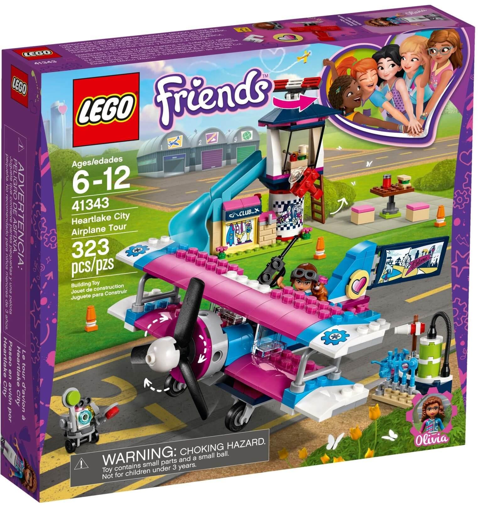 Mua đồ chơi LEGO Friends 41343 - Sân Bay Thành Phố Heartlake (LEGO Friends 41343 Heartlake City Airplane Tour)