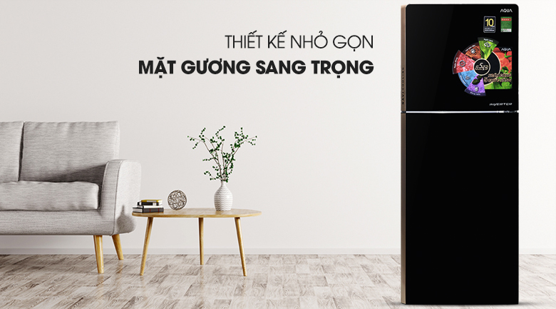 [TRẢ GÓP 0%] Tủ lạnh LG Inverter 264 lít GV-D262BL (Giá áp dụng giao tại HN, HCM& các tỉnh liên hệ shop)
