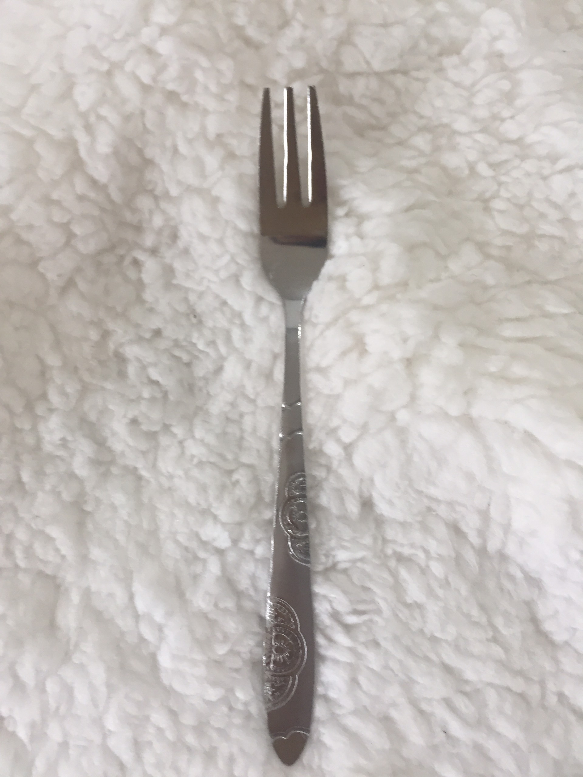 Combo 10 rĩa ăn hoa quả cán inox đẹp