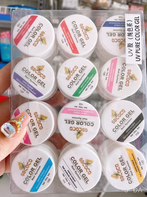 SET GEL VẼ GDCOCO 12 MÀU