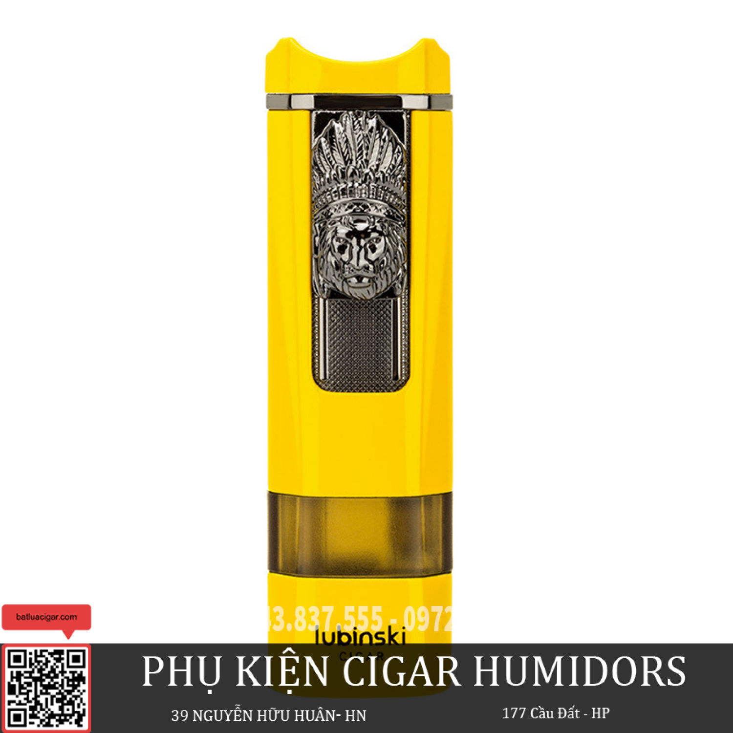 Lubinski - Bật lửa lửa Lubinski YJA10039 khò 1 tia đa năng