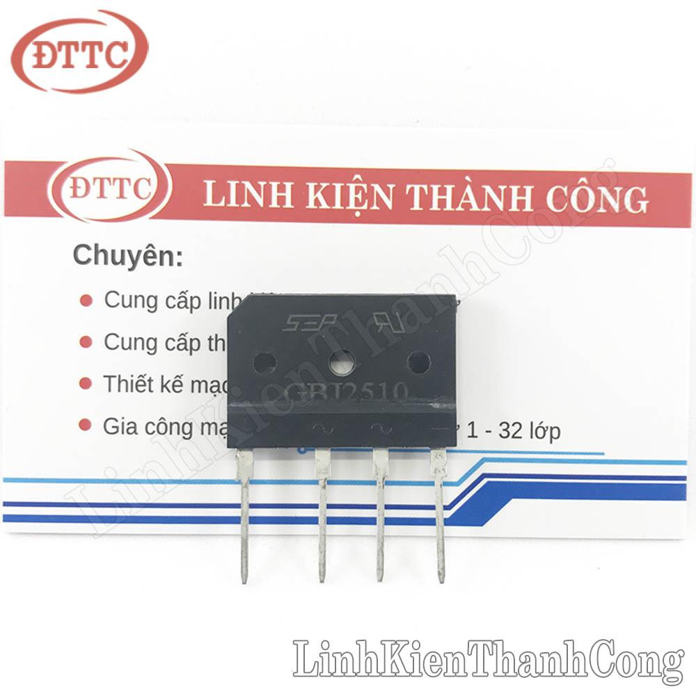 Diode Cầu GBJ2510 25A 1000V