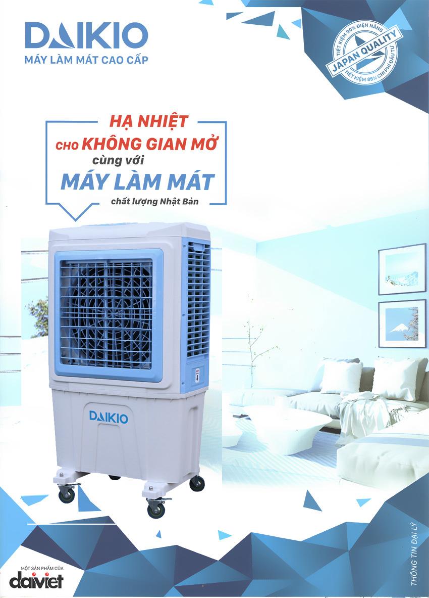 [HCM]Máy Làm mát không khí DAIKIO Model: DK-5000A (DKA-05000A)