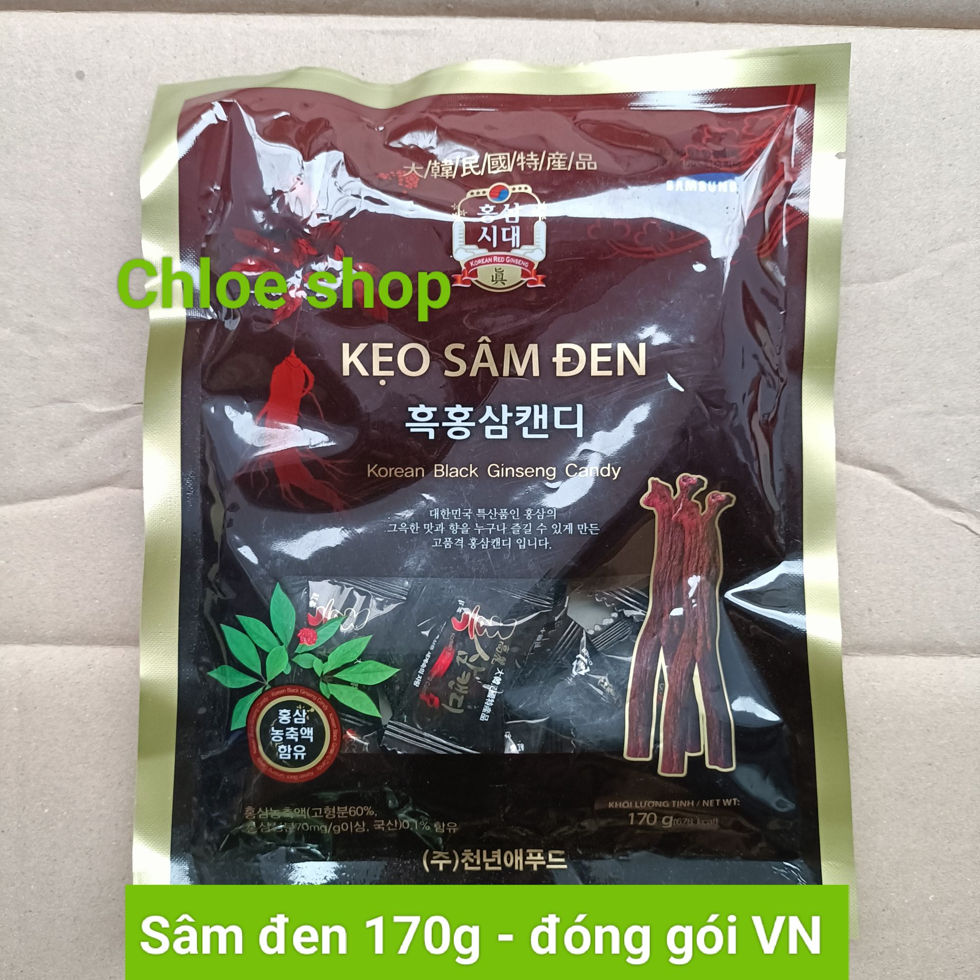 Kẹo Sâm Hàn Quốc tốt cho sức khỏe