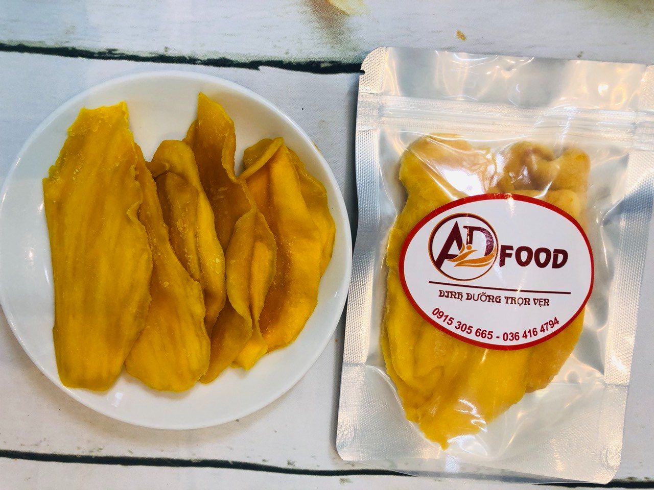 500g xoài sấy dẻo thơm ngon