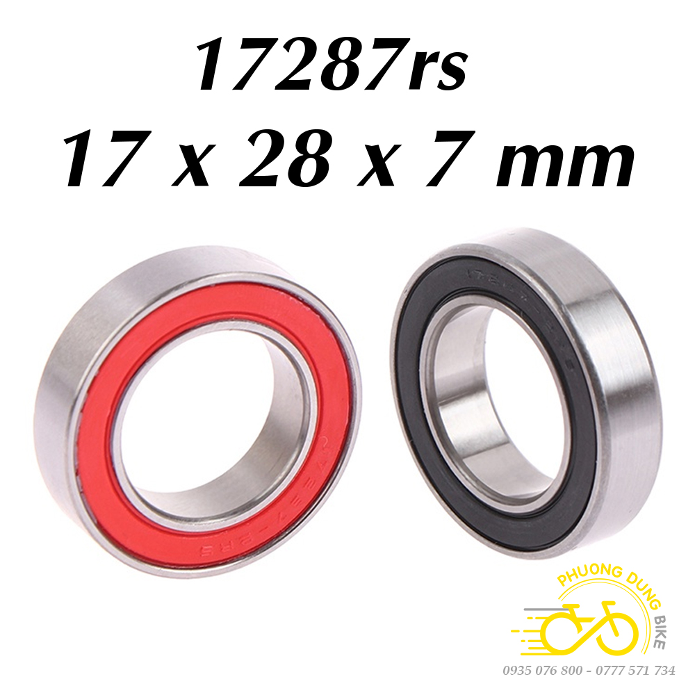 Vòng bi bạc đạn 17287 RS cho xe đạp - 1 Vòng