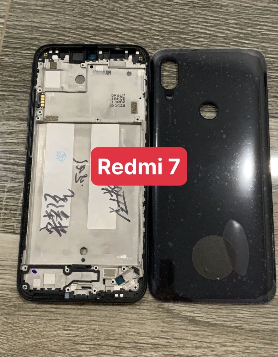 Vỏ bộ Xiaomi Redmi 7 full bộ (khung sườn + nút ,