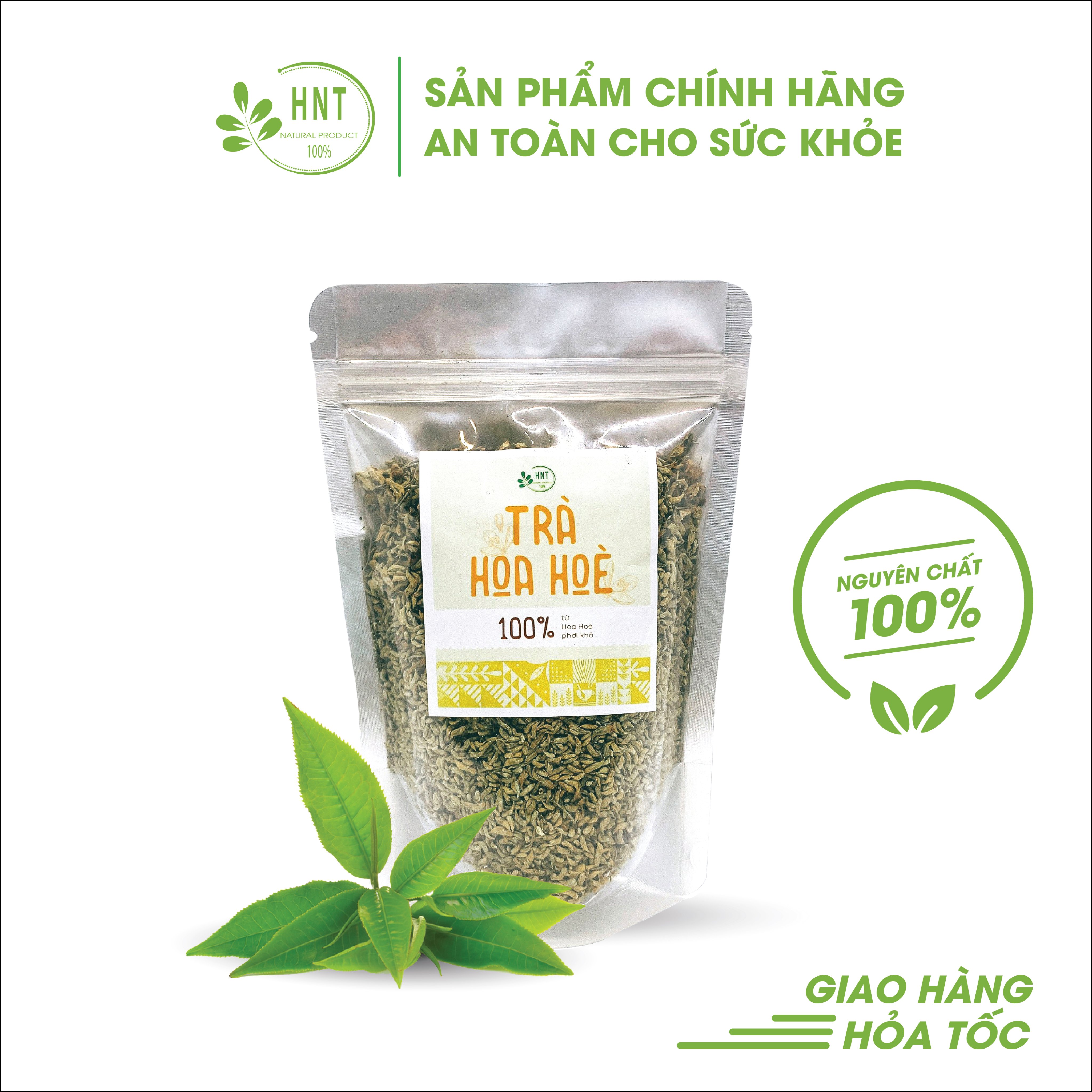Hoa hòe thải độc, giảm mụn, chống co thắt ruột và chống lóet, hàng xuất khẩu Ấn Độ  - Nông sản sạch HNT HH300
