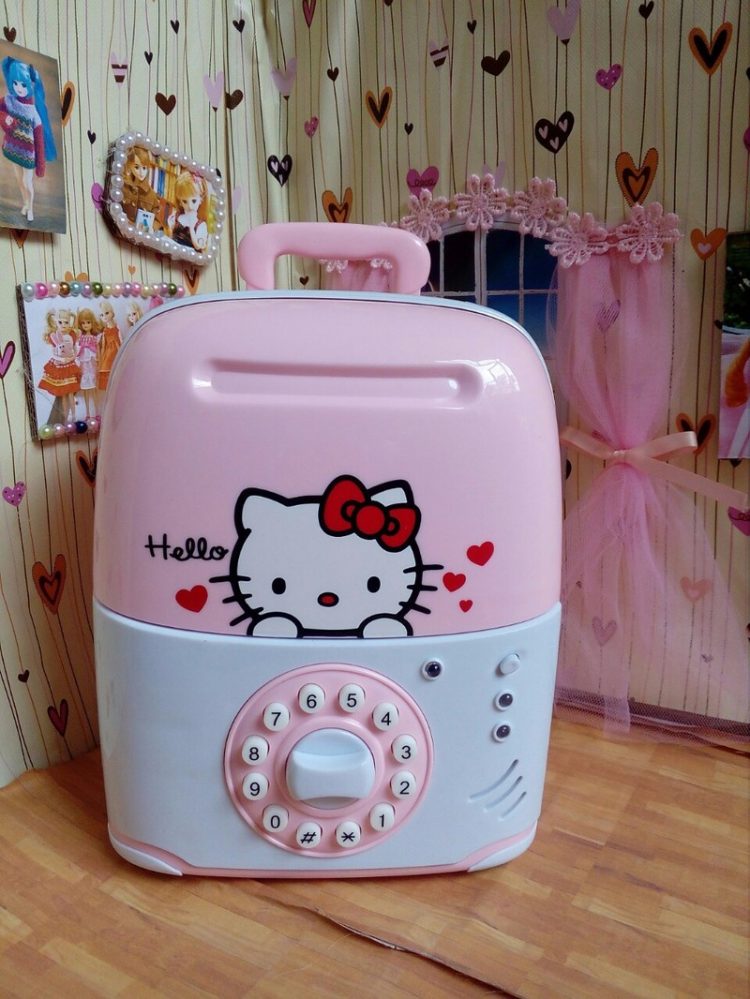 [HCM]Két sắt vali HELLO KITTY 6688-5A