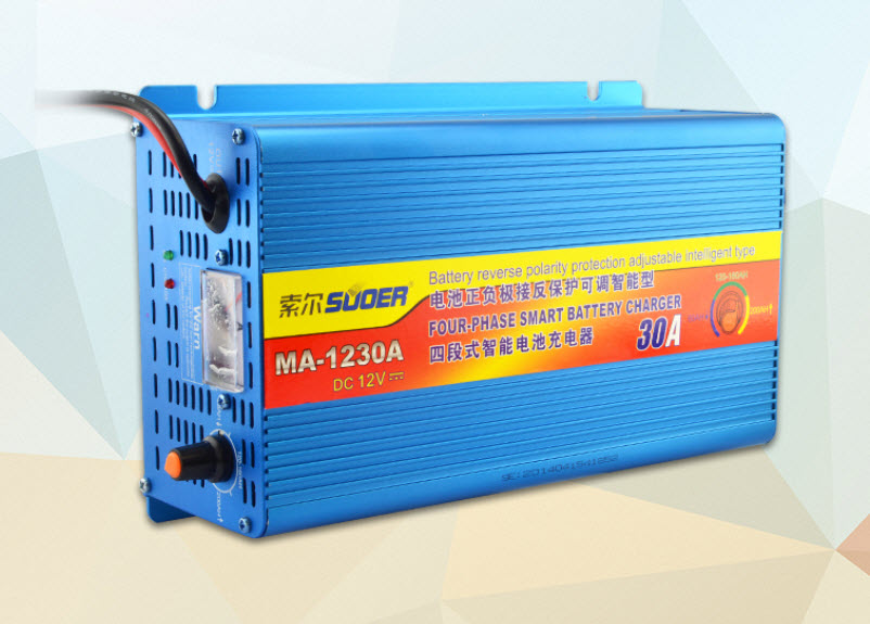 Sạc bình ắc quy tự động 12v 30a