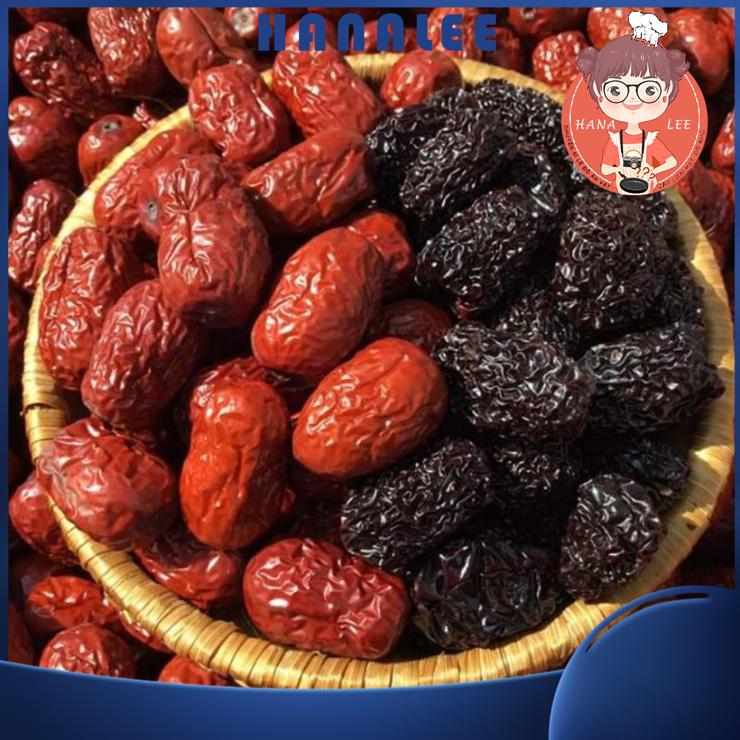 Táo đỏ táo đen - Hủ 500gr