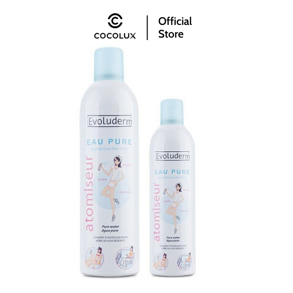 Xịt Khoáng Evoluderm pháp 150ml - CT (Chai) COCOLUX