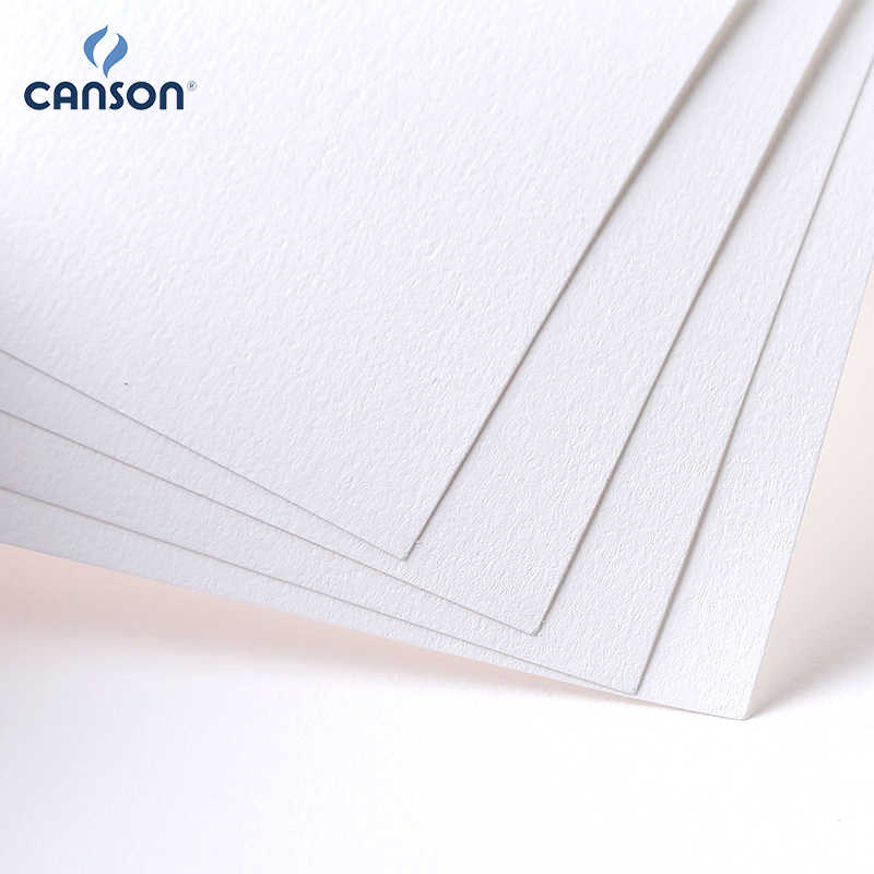 Giấy vẽ màu nước canson vân ngang, dày