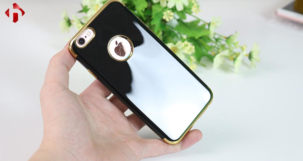ỐP DẺO ĐEN BÓNG CHO IPHONE 7G.