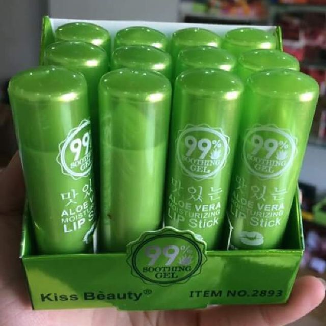 [HCM]Son dưỡng ẩm môi Aloe Vera 99%