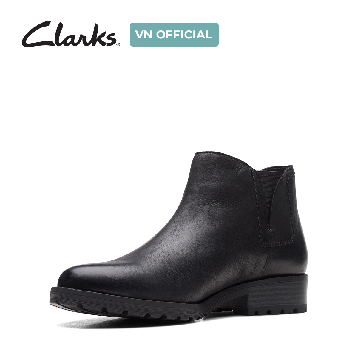 Giày Bốt Da Nữ Clarks - Clarkwell Demi