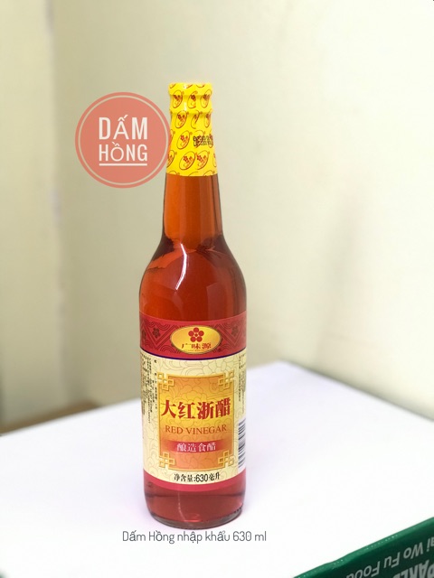 Giấm hồng - Dấm Hồng 650ml