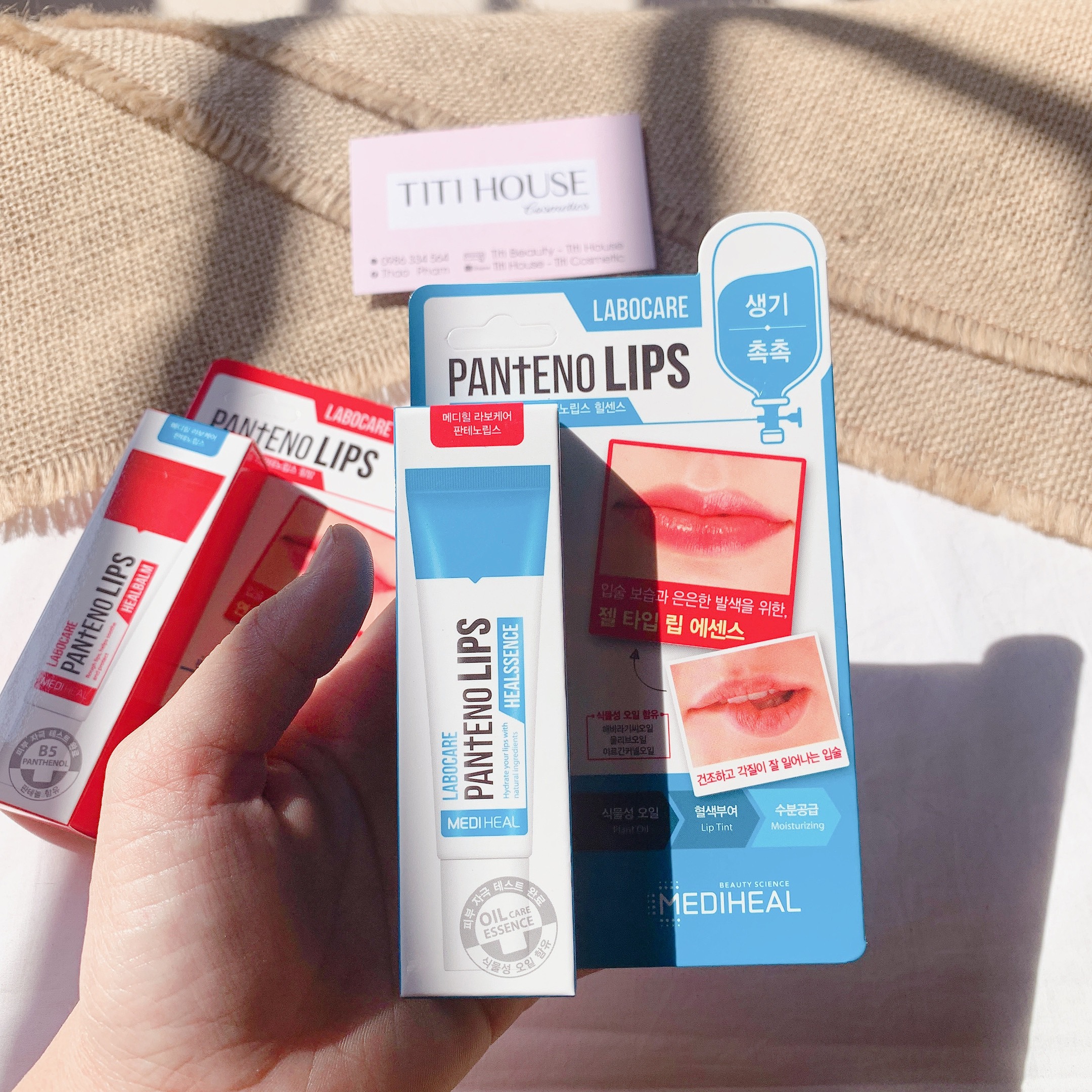 Son Đặc Trị Thâm Môi Mediheal Labocare Pan + Eno Lips