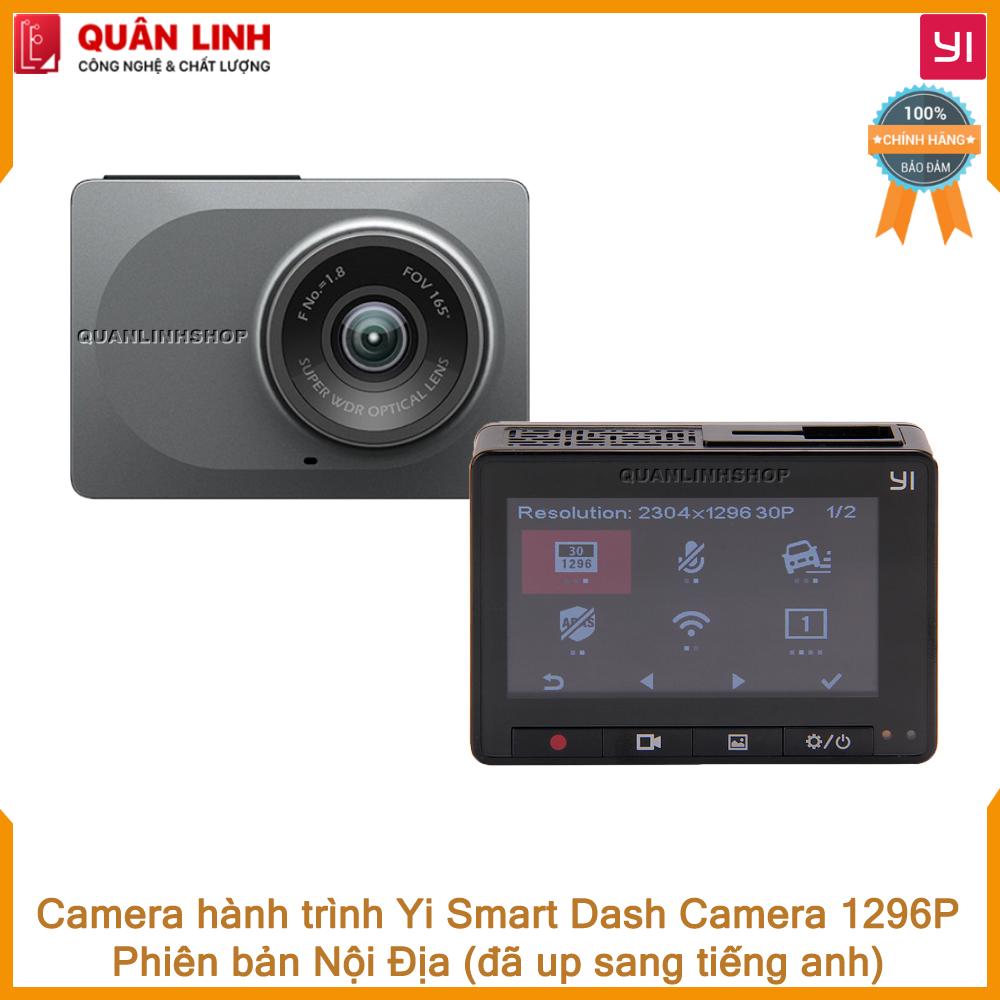 Camera hành trình YI Smart Dash Camera 1296p (có tiếng anh)