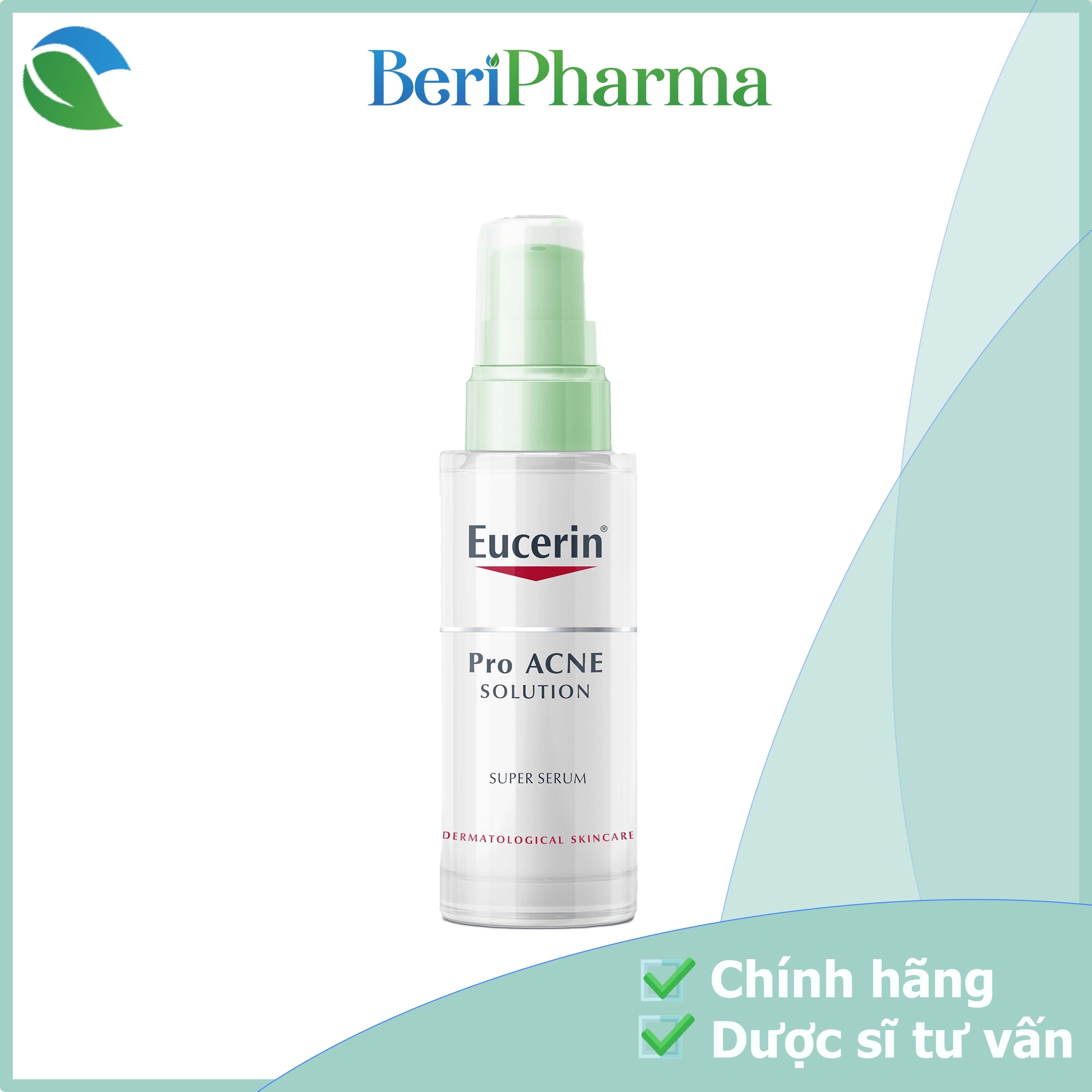 [HCM]Eucerin Tinh Chất Cho Da Mụn Proacne Solution Super Serum 30ml