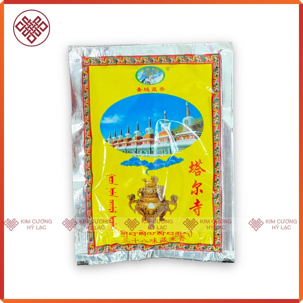Bột xông nhà tẩy uế mật tông [Kim Cương Hỷ Lạc]