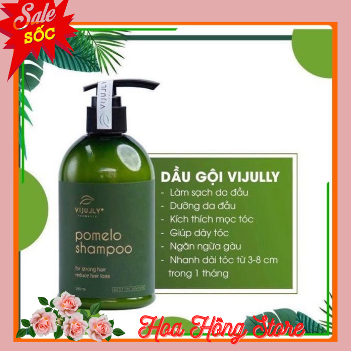 [HCM] Dầu gội bưởi Vi Jully giúp giảm rụng tóc,nuôi dưỡng tóc từ sâu bên trong Cung cấp dưỡng chất giúp tóc chắc khỏe, suôn mượt và mềm mại
