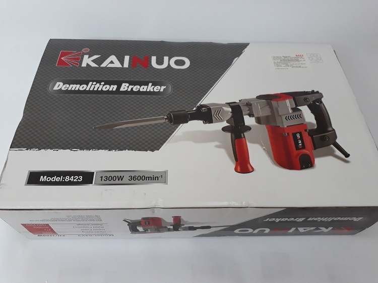 [HCM]Máy đục bê tông Kainuo 8423 17li (1300W)