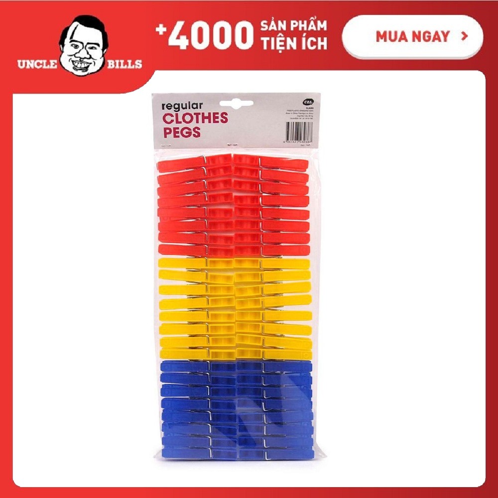 Kẹp quần áo 48 cái UBL BL0068