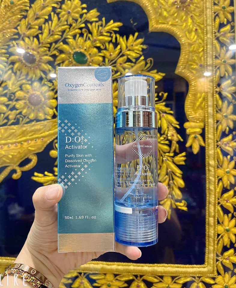 Xịt khoáng D:O2 Activator Dược Mỹ phẩm Oxygen Ceuticals