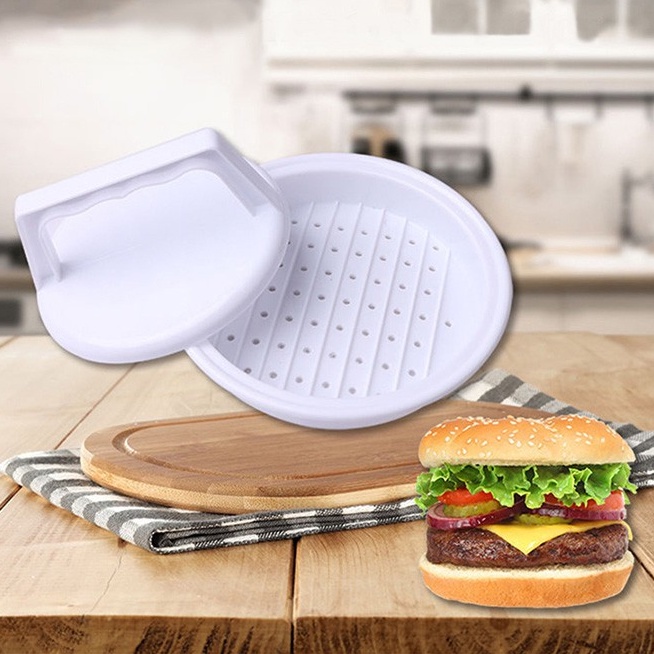Dụng Cụ Ép Chống Dính - cơm cháy, xôi, Khuôn Bánh Hamburger