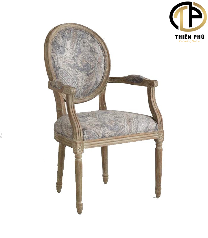 Ghế Louis Có Tay Tân Cổ Điển Cao Cấp